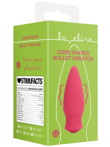 Mini vibrátor Loveline Cone