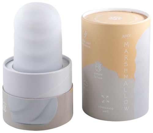 Oboustranný masturbátor Marshmallow Juicy White