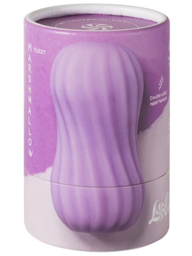 Oboustranný masturbátor Marshmallow Fuzzy Lavender