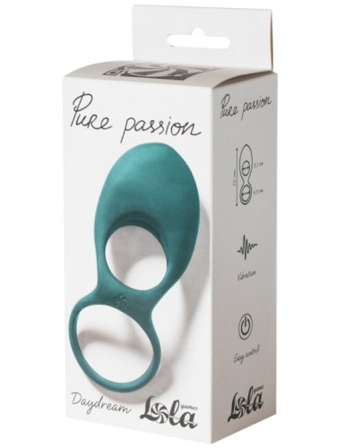 Dvojitý vibrační kroužek Pure Passion Daydream Green