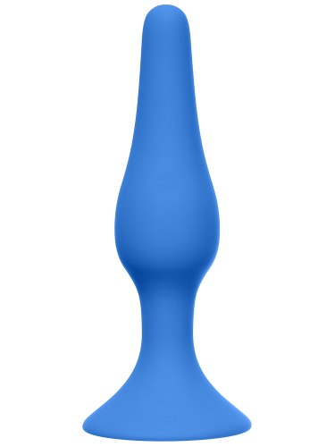 Anální kolík s přísavkou Black Edition Back Door Small Blue