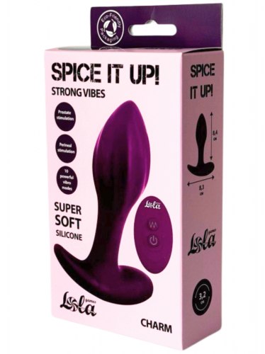 Vibrační anální kolík Spice It Up! Charm