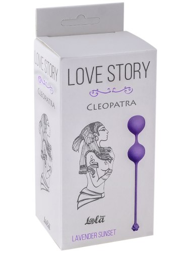 Vaginální kuličky Love Story Cleopatra Lavender Sunset