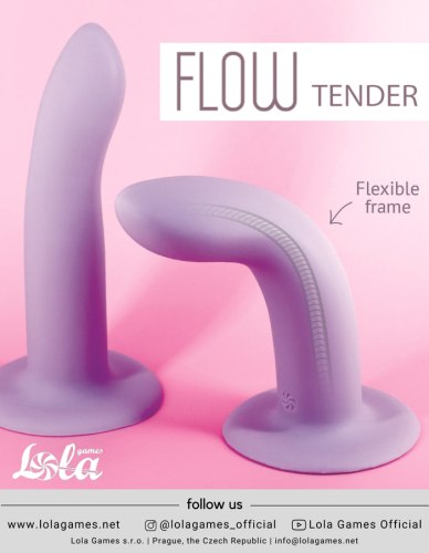 Tvarovatelné dildo s přísavkou Flow Tender