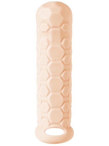 Prodlužovací návlek na penis Homme Long Flesh, pro 11 – 15 cm