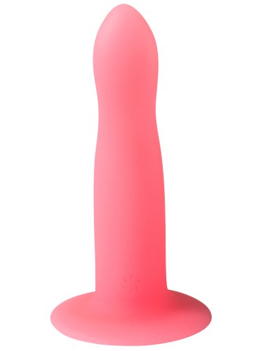 Světélkující dildo s přísavkou Techno Light Keeper