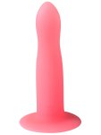 Světélkující dildo s přísavkou Techno Light Keeper