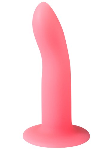 Světélkující dildo s přísavkou Techno Light Keeper