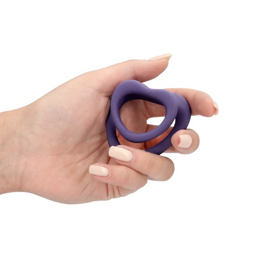 Sada erekčních kroužků ve tvaru srdce Loveline, 2 ks