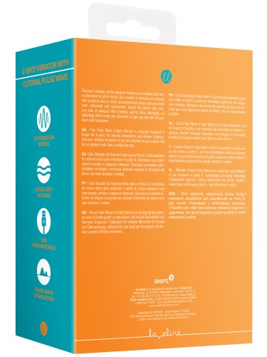 Vibrátor na bod G s pulzační stimulací klitorisu Loveline