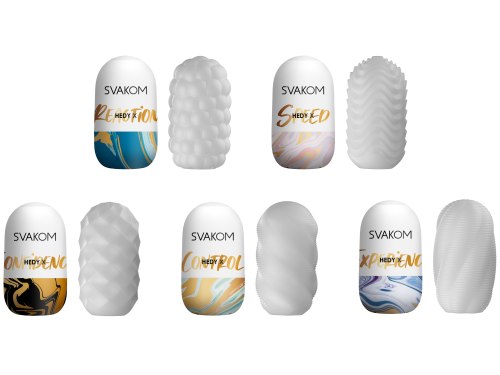 Oboustranné masturbační vajíčko Svakom Hedy X, 1 ks