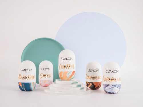 Oboustranné masturbační vajíčko Svakom Hedy X, 1 ks