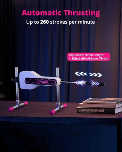 Interaktivní šukací stroj Lovense Mini Sex Machine