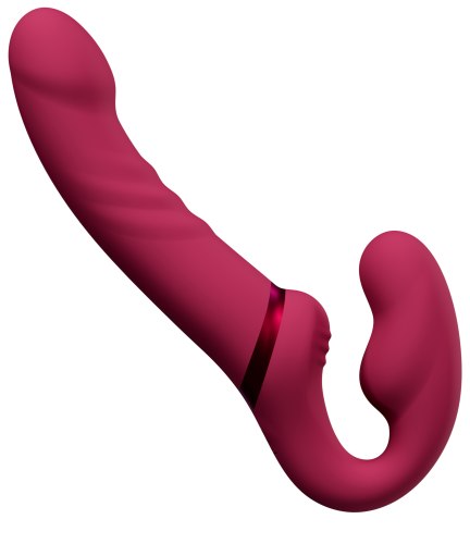 Interaktivní samodržící vibrační strapon Lapis