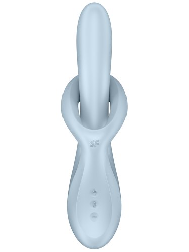 Hřejivý rotační vibrátor s králíčkem Satisfyer Heat Flex 4