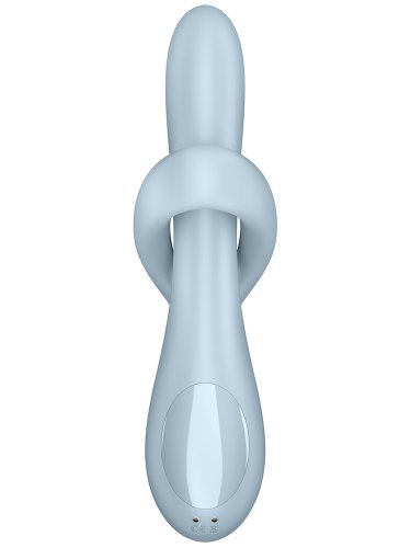 Hřejivý rotační vibrátor s králíčkem Satisfyer Heat Flex 4