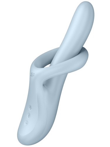 Hřejivý rotační vibrátor s králíčkem Satisfyer Heat Flex 4