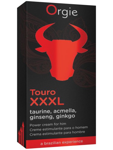 Stimulační krém pro lepší erekci Orgie Touro XXXL, 15 ml