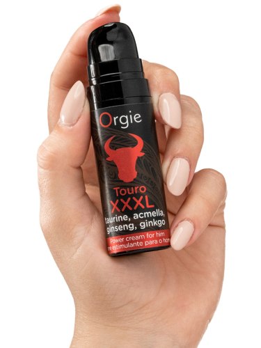 Stimulační krém pro lepší erekci Orgie Touro XXXL, 15 ml