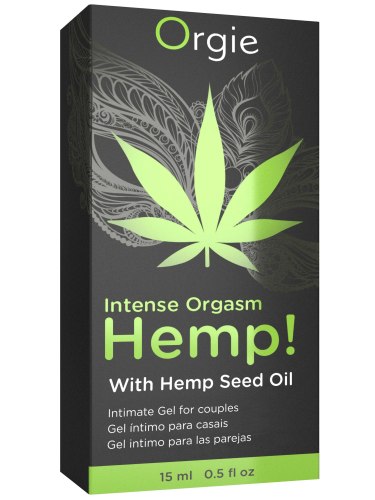 Stimulační gel pro ženy i muže Orgie Hemp!, 15 ml