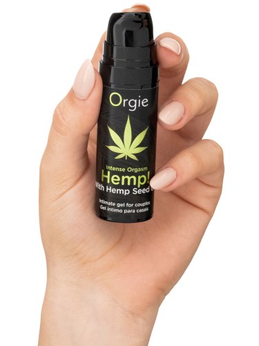 Stimulační gel pro ženy i muže Orgie Hemp!, 15 ml