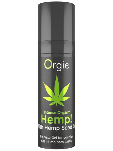 Stimulační gel pro ženy i muže Orgie Hemp!, 15 ml