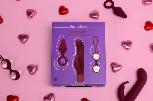 Sada erotických pomůcek pro ženu Loveline (S)explore