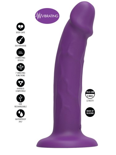 Realistický vibrátor s přísavkou Get Real