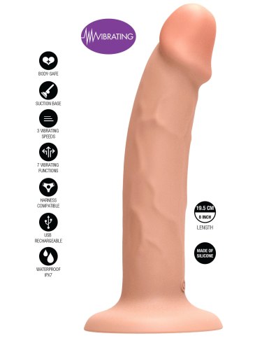 Realistický vibrátor s přísavkou Get Real