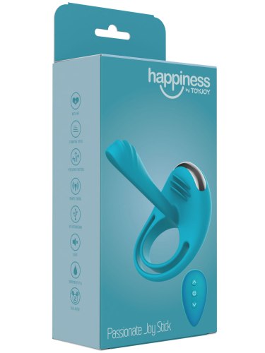 Párový vibrátor s kroužkem na penis Passionate Joy Stick