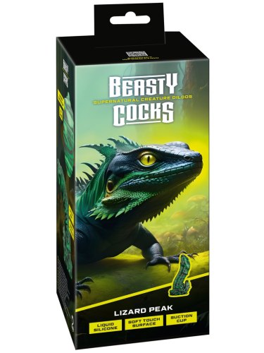 Dildo s přísavkou Lizard Peak