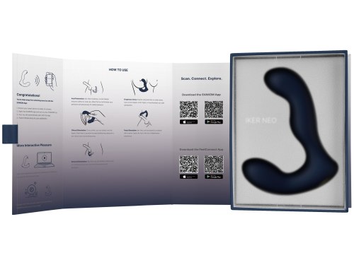 Interaktivní pulzační vibrátor na prostatu a hráz Svakom Iker Neo