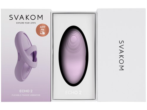 Hřejivý vibrátor na prst Svakom Echo 2