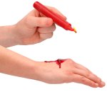 Sada barevných parafínových S/M svíček Ouch!, 4 ks