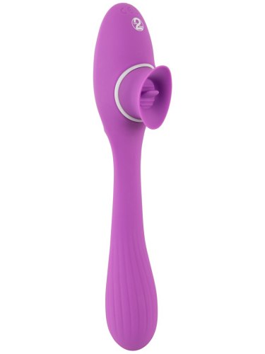 Tvarovatelný vibrátor s jazýčkem 2 Function Bendable Vibe