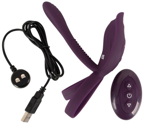 Párový vibrátor s kroužkem na penis RC Couple's Vibrator 2