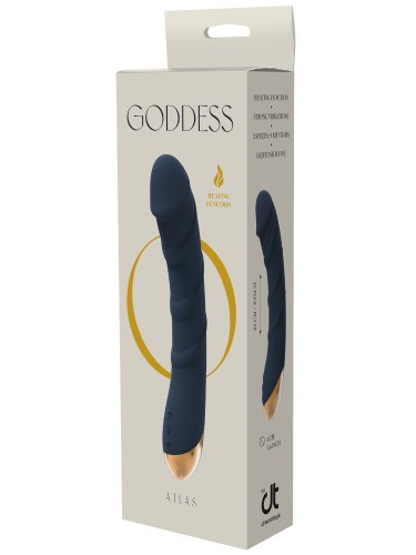 Hřejivý vibrátor Goddess Atlas