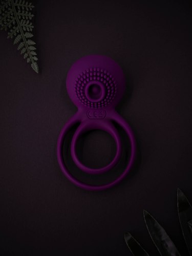 Dvojitý vibrační erekční kroužek Svakom Tammy