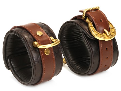 Kožená pouta na ruce The Equestrian