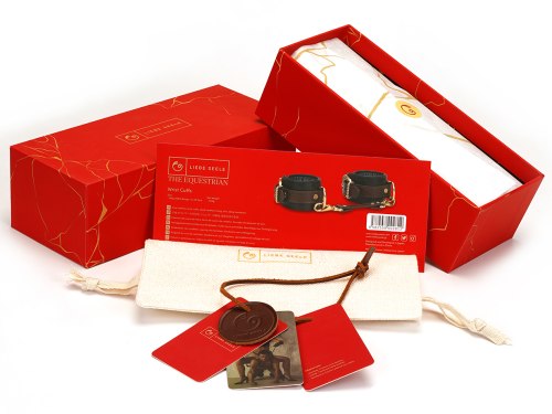 Kožená pouta na ruce The Equestrian