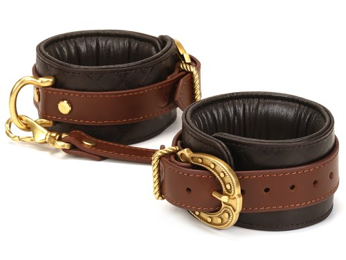 Kožená pouta na nohy The Equestrian