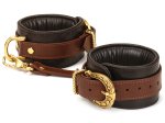 Kožená pouta na nohy The Equestrian