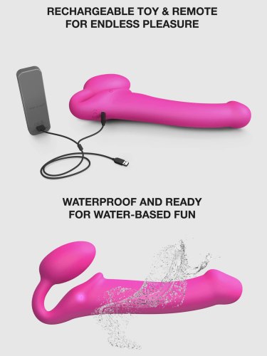 Tvarovatelný samodržící vibrační strapon Strap-On-Me (XL)