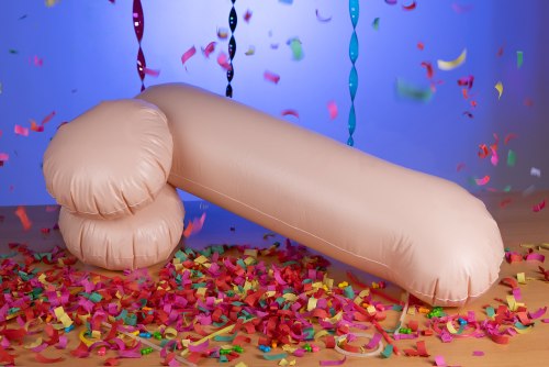 Nafukovací penis Blow Me Up!, 80 cm