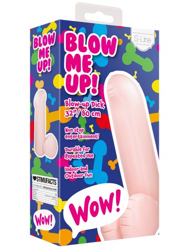 Nafukovací penis Blow Me Up!, 80 cm