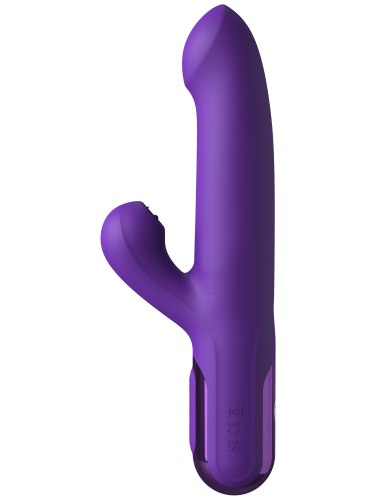 Přirážecí vibrátor s králíčkem Fantasy For Her