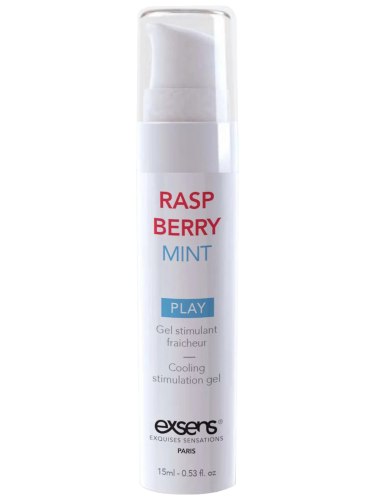 Stimulační gel na klitoris Exsens Raspberry Mint, 15 ml