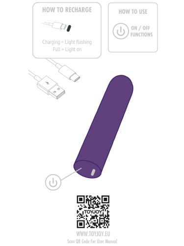 Mini vibrátor + 3 nástavce Pocket Stimulator
