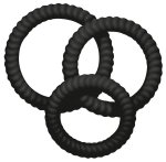 Sada erekčních kroužků Lust, 3 ks