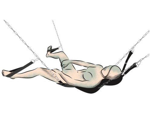 Závěsná erotická houpačka Sex Swing